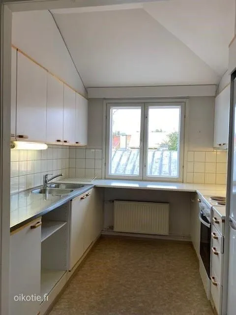 Cucina - 2-Bedroom Flat with Balcony in Old Town Kokkola