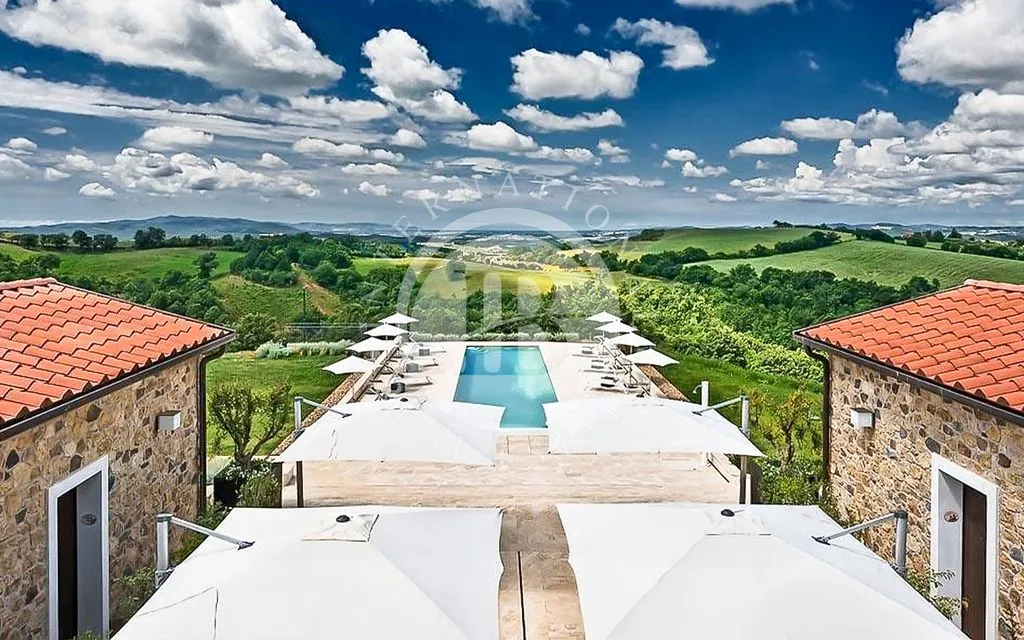 Piscina - Luxury Villa with Panoramic Pool in Manciano, Tuscany
