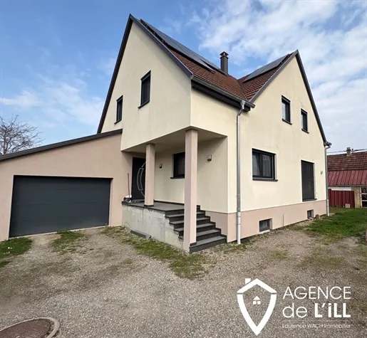 Välivaade - Spacious House with Constructible Land in Marckolsheim