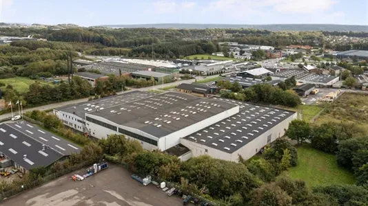 Õhuvaade - Warehouse with Office Space in Vejle Centre