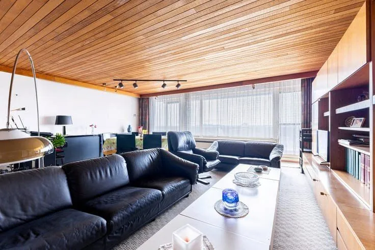 Soggiorno - Apartment with Canal View in Deurne, Antwerp