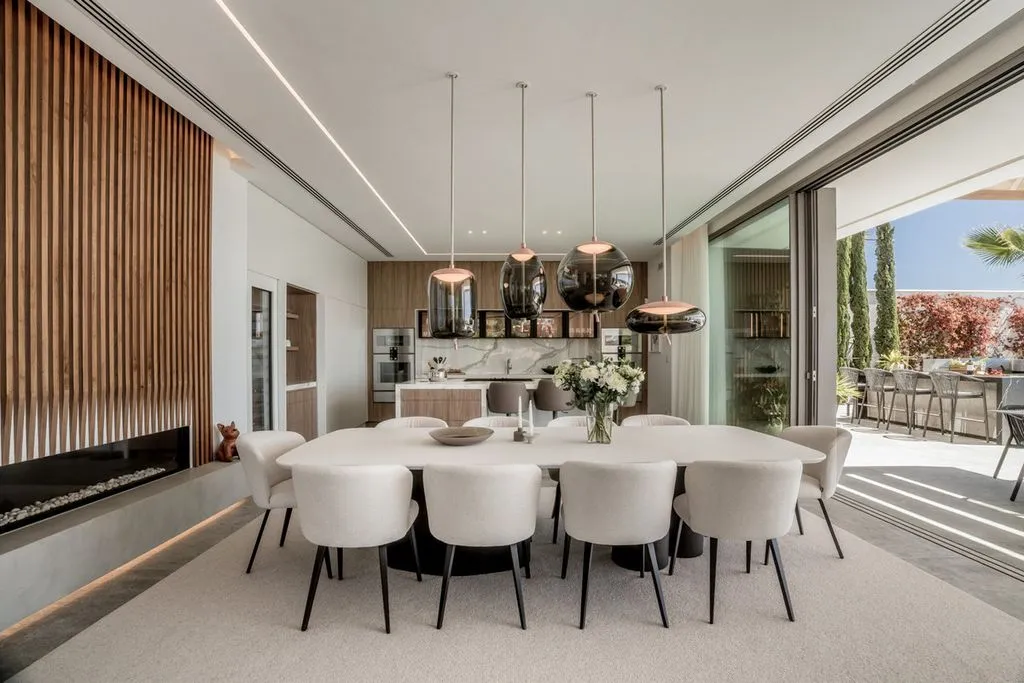 Söögituba - Luxury Villa with Spa in La Quinta