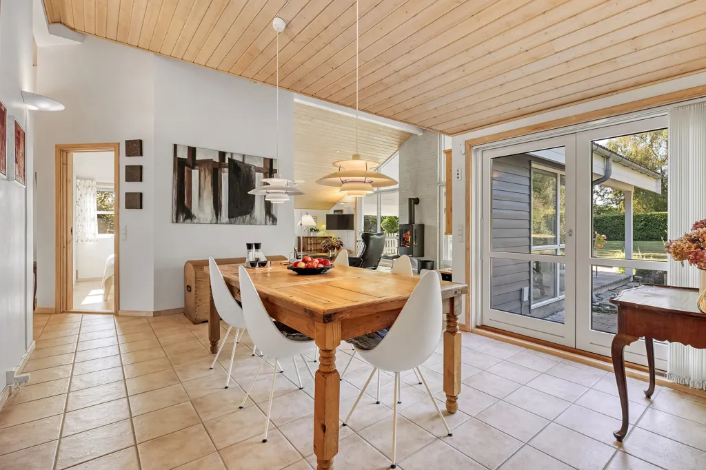 Salle à manger - Modern Vacation Home with Garden in Rågeleje