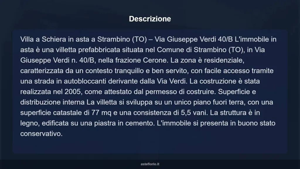 Terraced Villa with Garden in Strambino