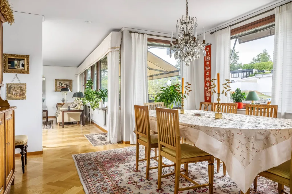 Salle à manger - Architectural Villa with Garden in Norrköping