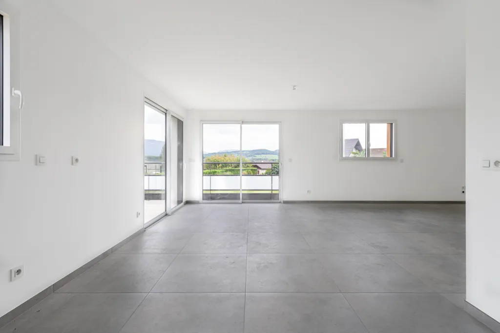 Séjour - Appartement Duplex avec Vue Montagne à Lovagny