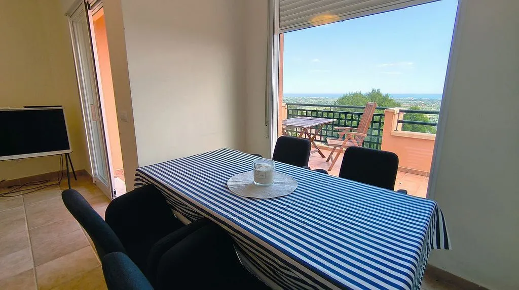 Salle à manger - Penthouse with Pool and Sea View in La Sella