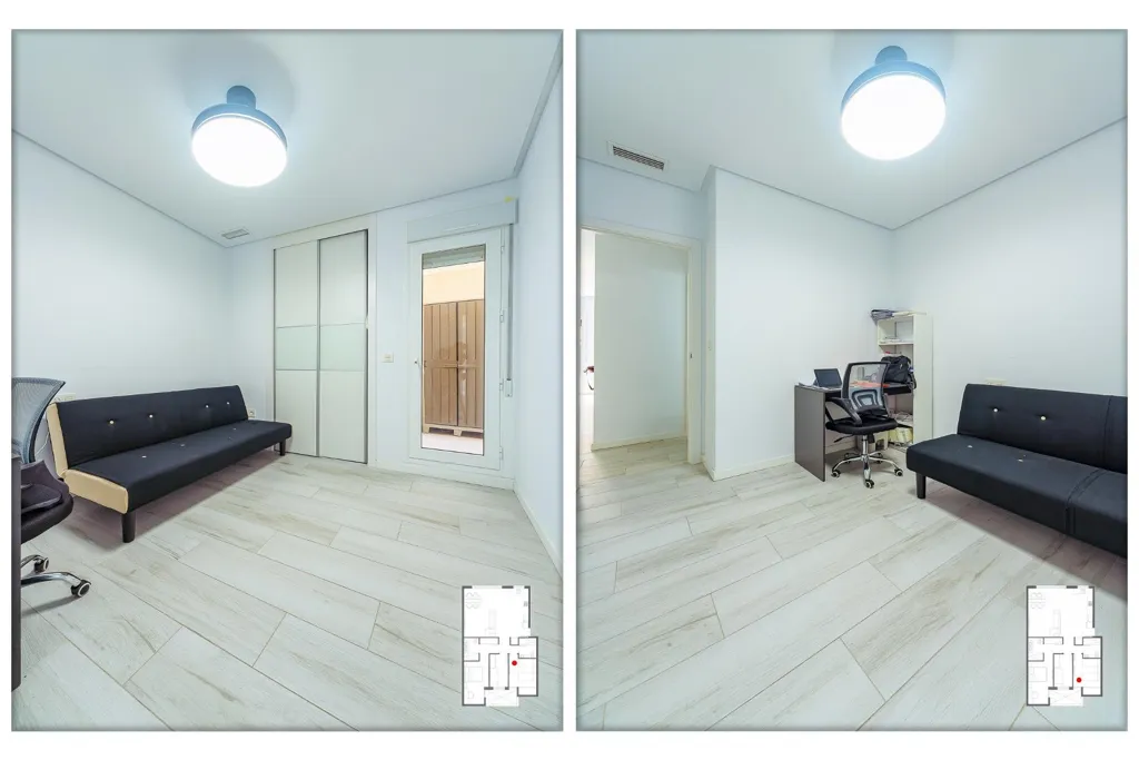 Bureau - Modern Flat with Terrace in Ciudad Jardín, Elche