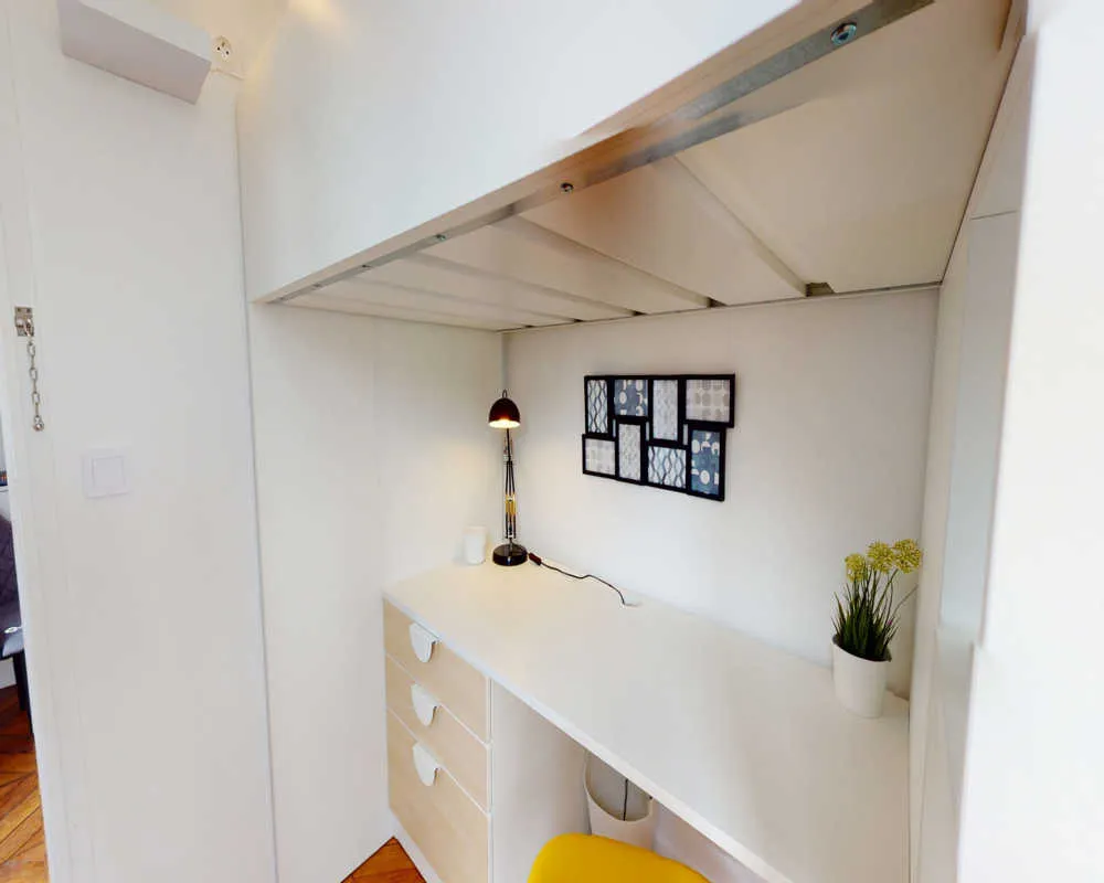 Bureau - Chambre Meublée à Necker, Paris