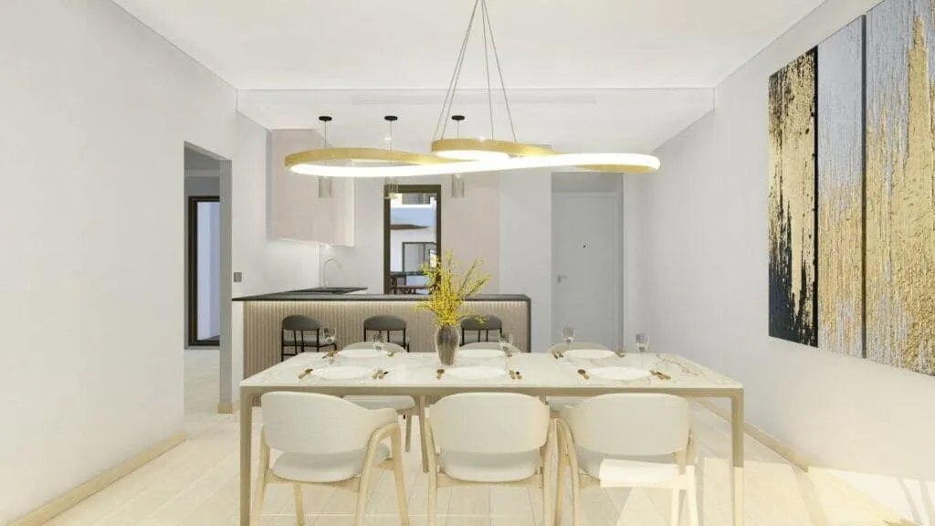 Salle à manger - 3 Bed Apartment with Private Garden in Pilar de la Horadada