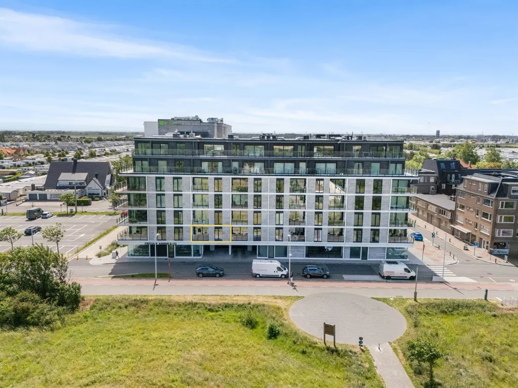 Vue aérienne - Appartement avec Terrasse à Bredene
