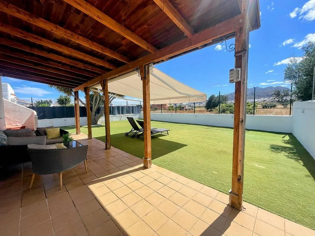 Terrasse - Chalet with Terrace in El Palmeral, Mojácar