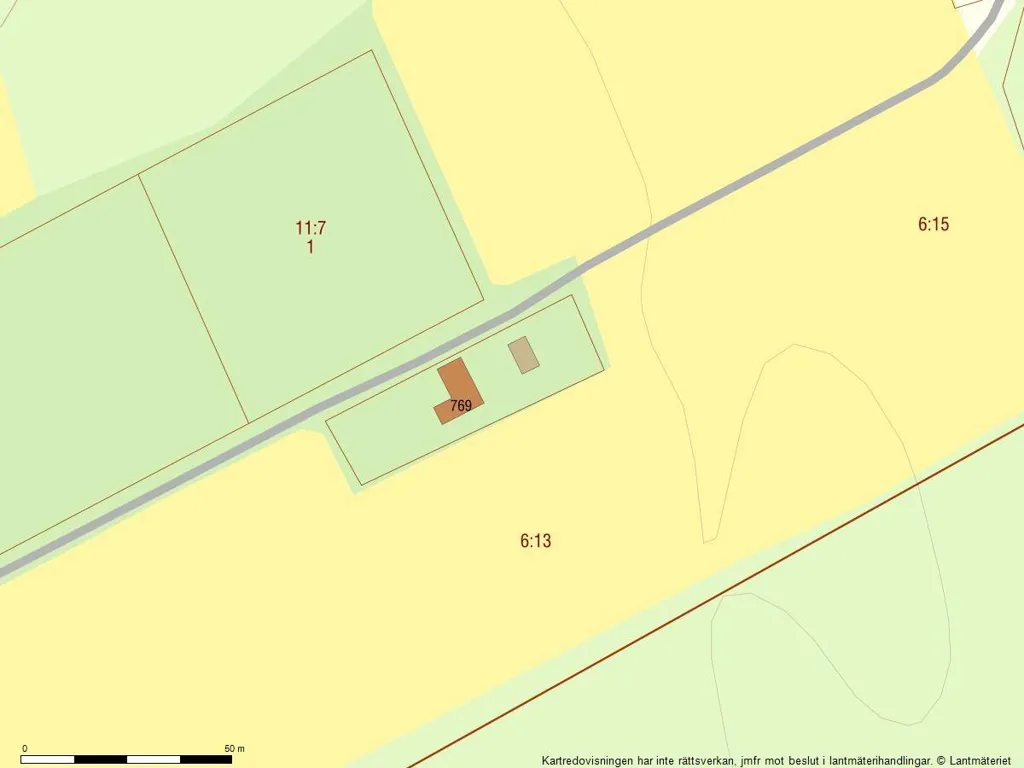 Plan - Charming Yellow Cottage with Orchard in Scania