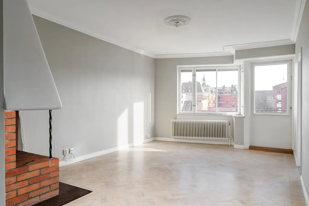Séjour - Apartment with Cathedral View in Linköping Centre