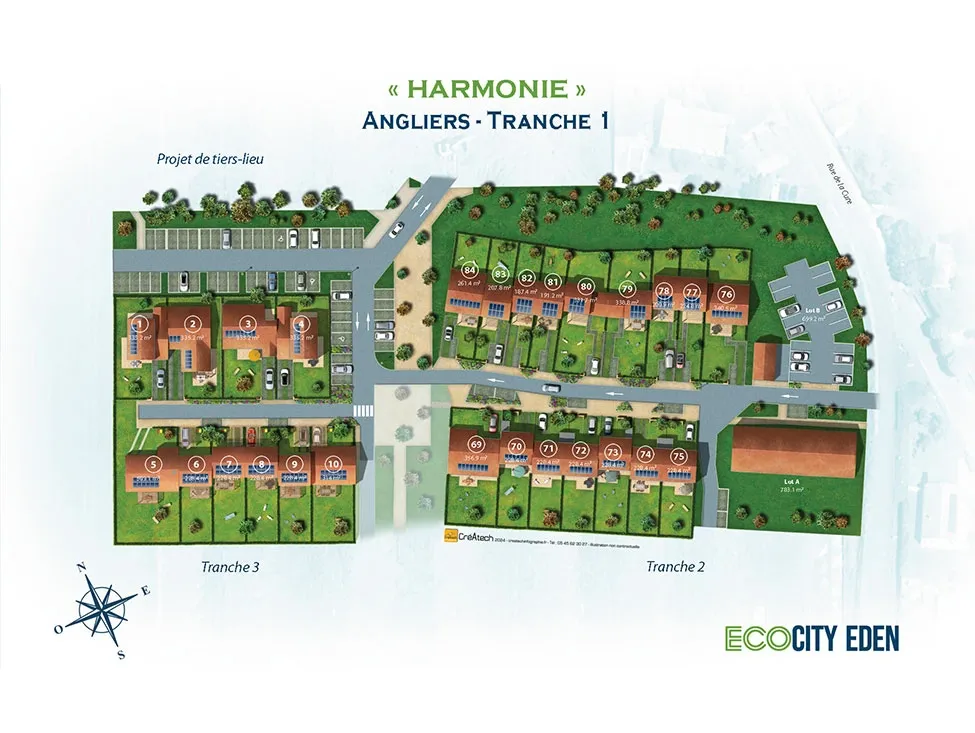 Plan - Programme Neuf Écoresponsable à Angliers