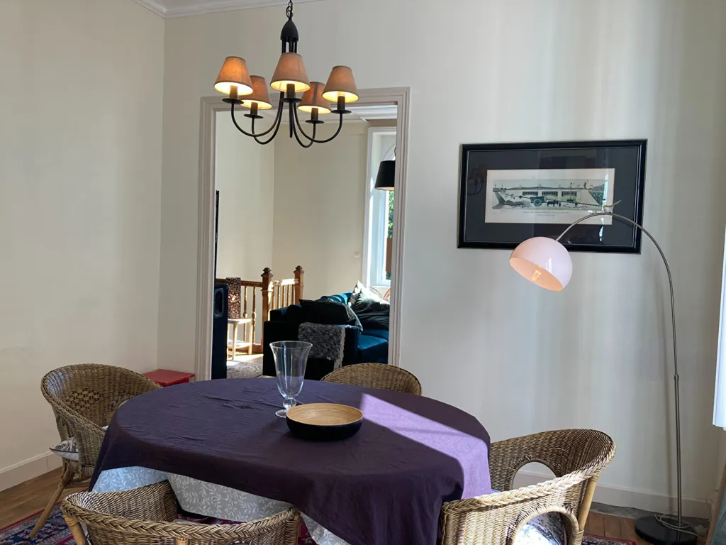 Sala da pranzo - Seaside Apartment with Garden in Binic