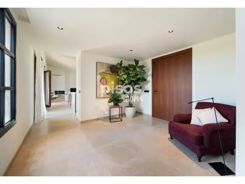 Living Room - Newly Built Finca with Pool in Campos
