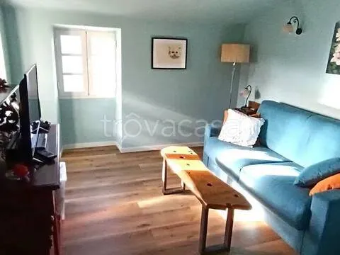Séjour - Rustic Apartment with Open View in Chiusanico