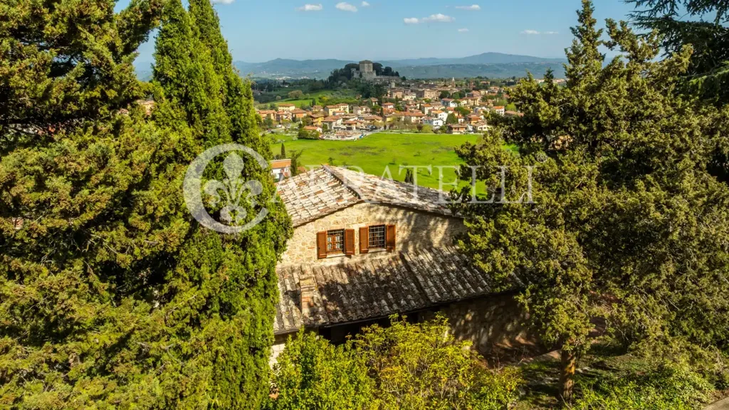 Vue aérienne - Rustic Property with Pool in Sarteano