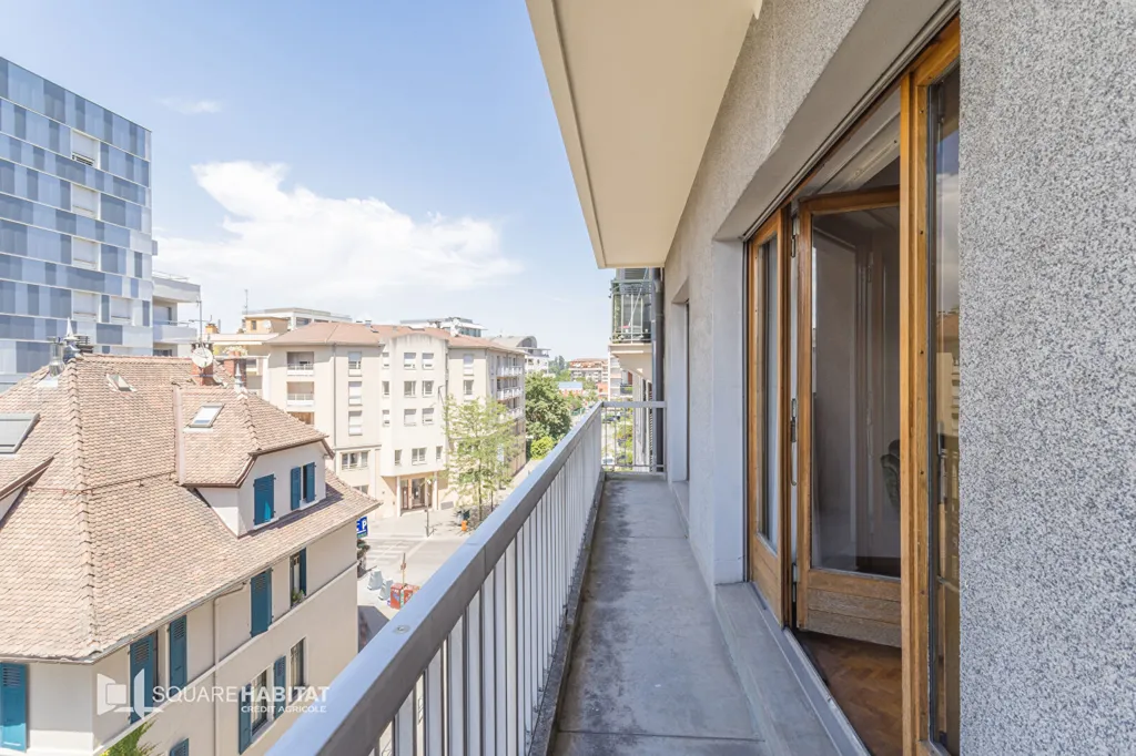 Balcony - Renovable 3-Bedroom Apartment in Annemasse