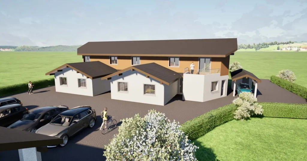Duplex Neuf avec Jardin à Draillant