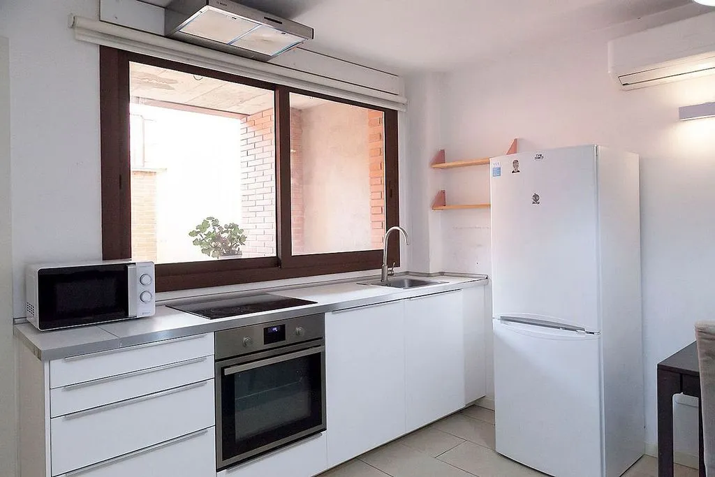 Kitchen - Duplex with Terrace in La Salut, Barcelona