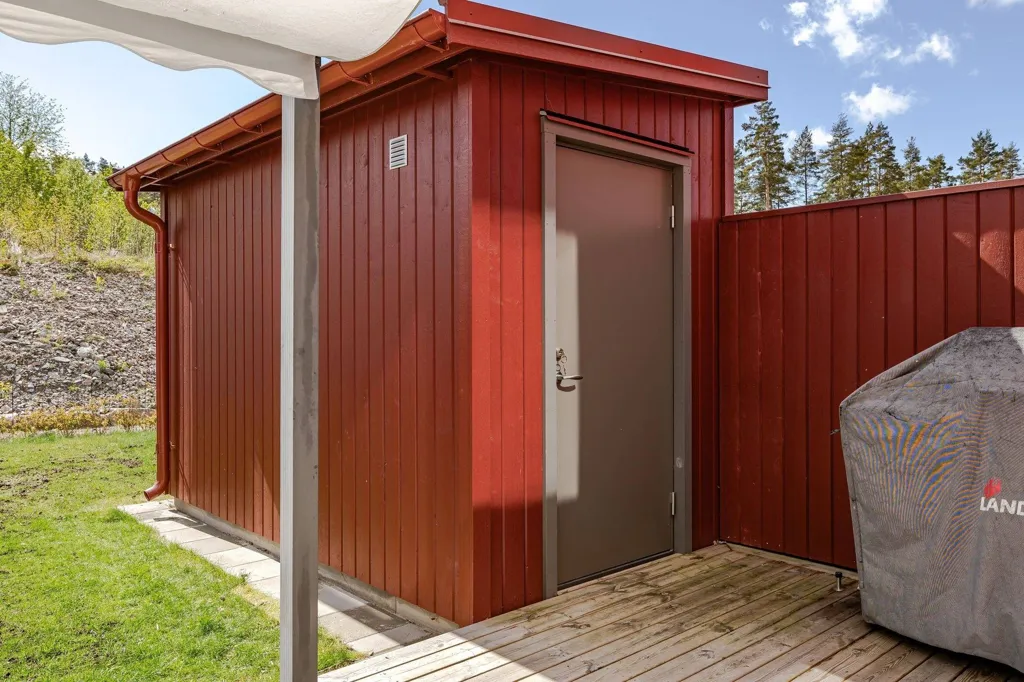 Terrasse - Modern Flat with South-Facing Terrace in Vimmerby