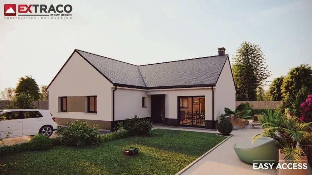 Buildable House with Garden near Rouen