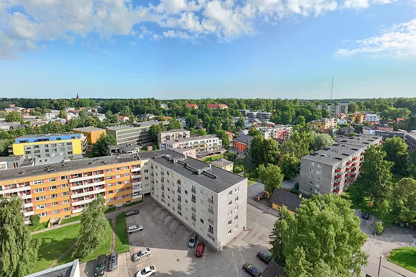 Vista aerea - Spacious 2-Bedroom Flat with Garden in Tartu