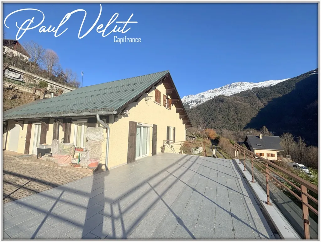 Terrass - Mountain House with Terrace in Allemond