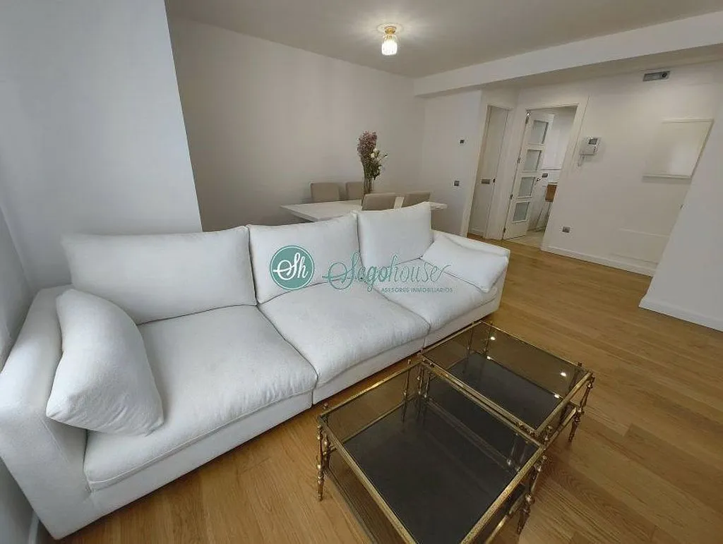 Living Room - Modern Flat with Terrace in Ezequiel González