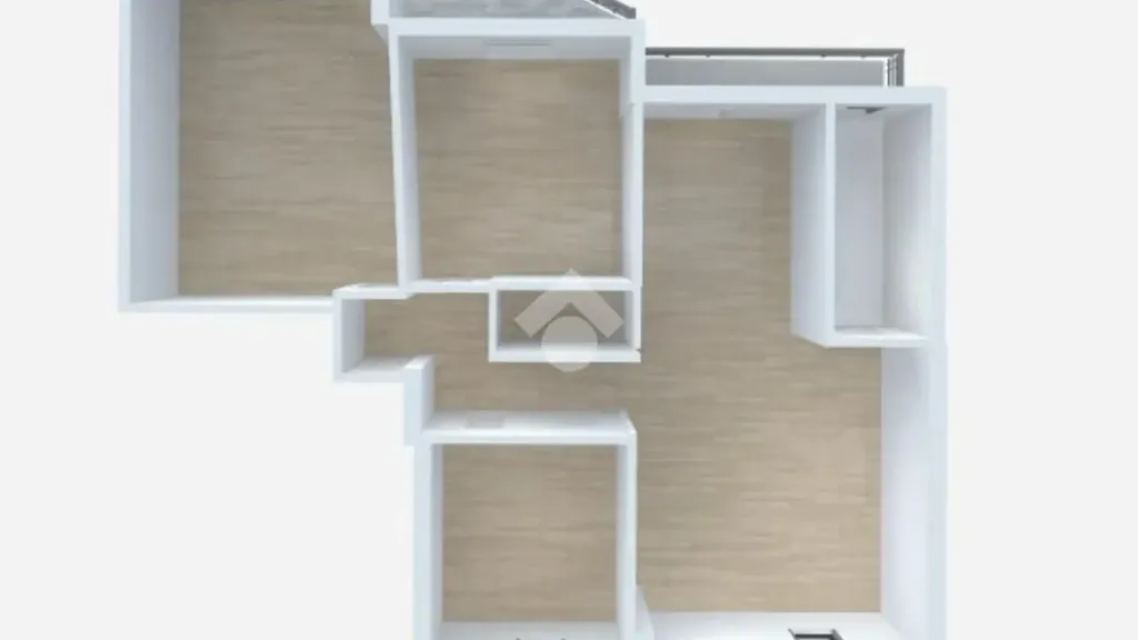 Floor Plan - Four-Bedroom Apartment with Sea View in Agrigento