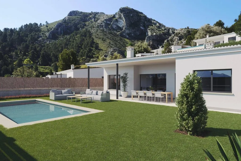 Bassein - New Build Villa with Mountain Views in Penáguila