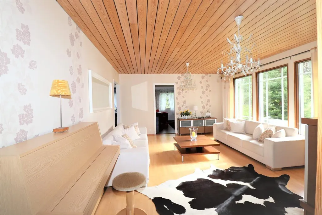 Séjour - Personalised Detached House with Sauna in Hyllykallio