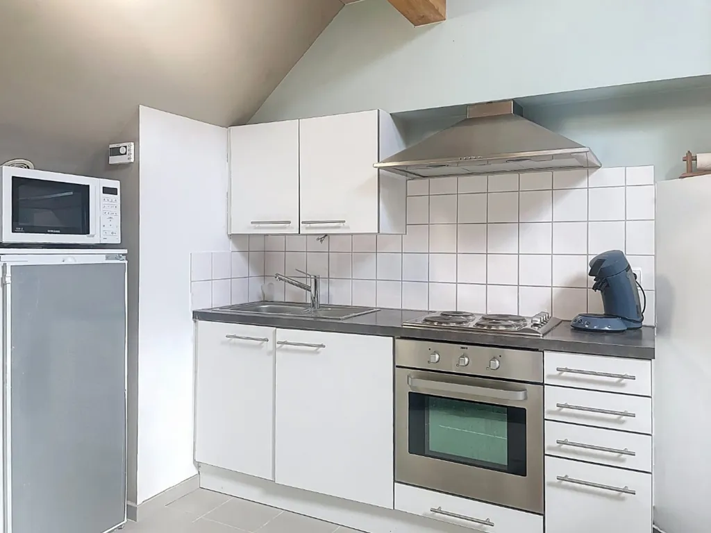 Köök - Furnished Flat with Private Parking in Arlon