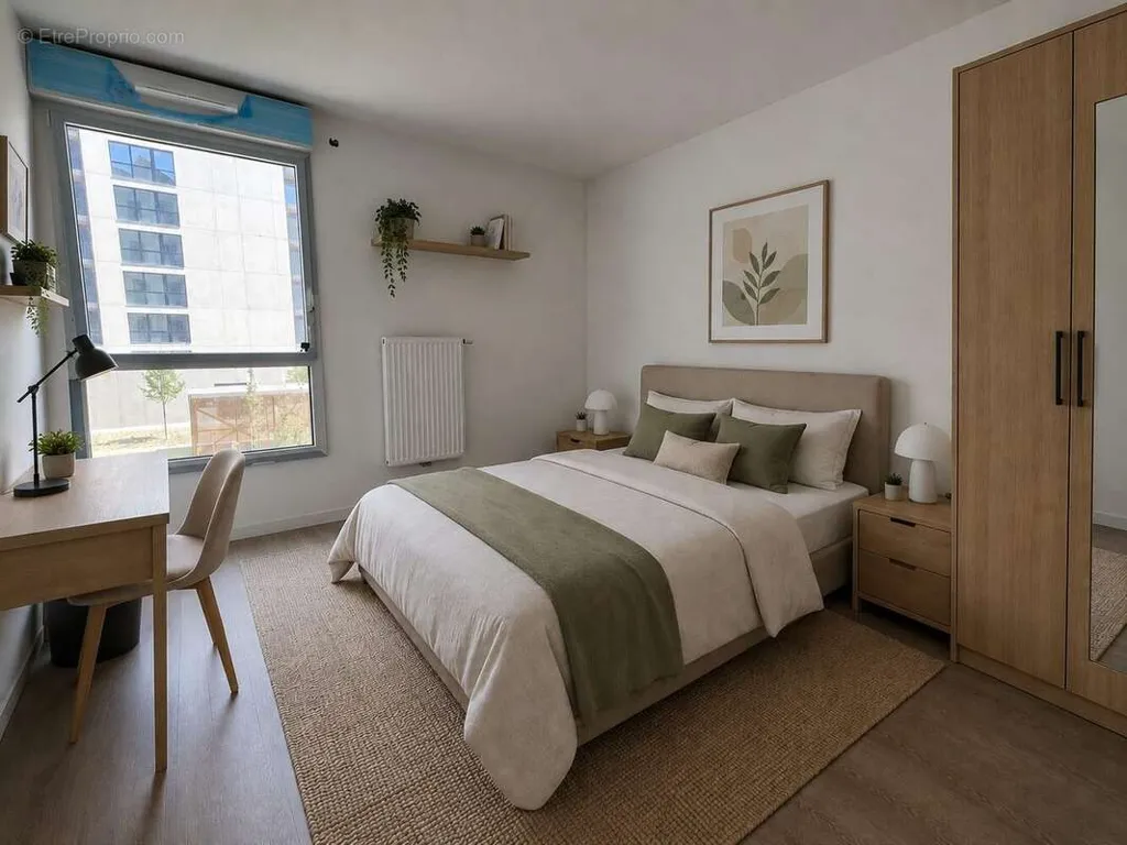 Camere da letto - 3-Bedroom Apartment with Balcony in Bordeaux