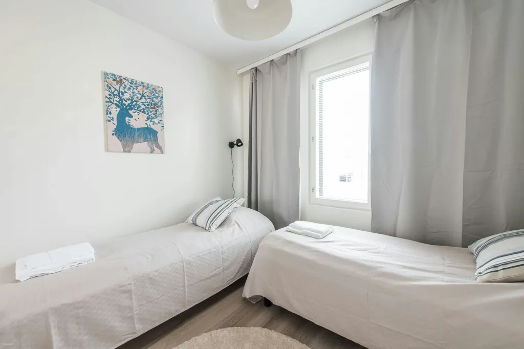Camere da letto - 1-Bedroom Apartment with Parking in Vantaa