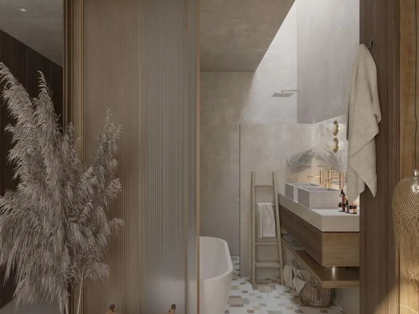 Salles de bain - Chalet with Approved Construction Plan in Estepona