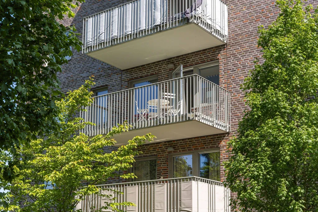 Extérieur - Modern Flat with Balcony in Södra Ladugårdsängen