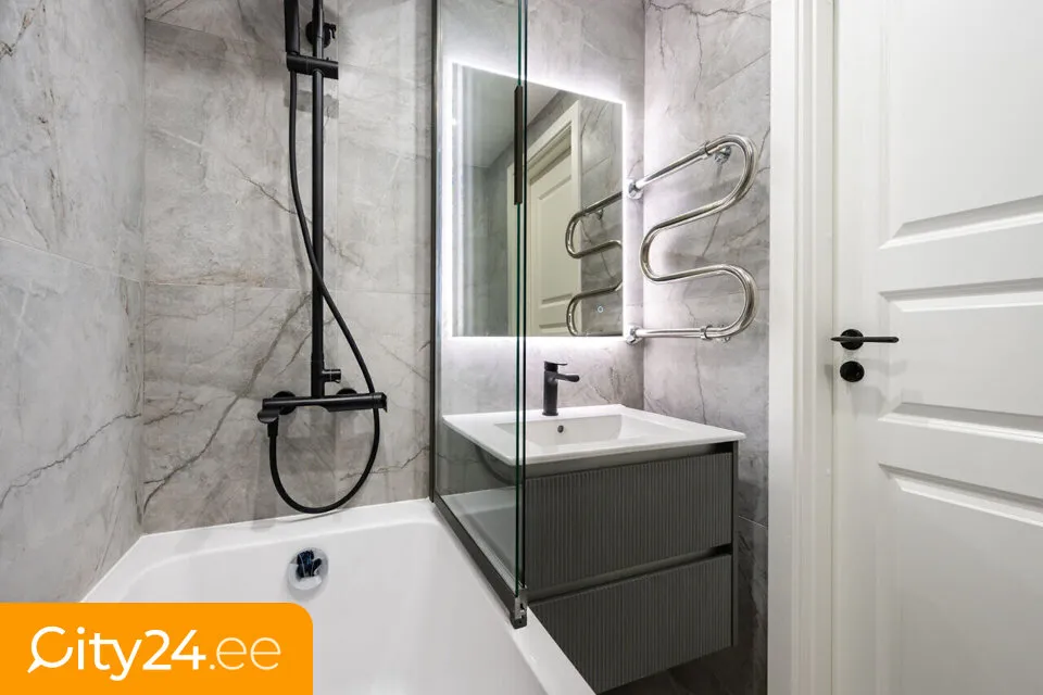 Salles de bain - Renovated Five-Room Flat in Lasnamäe