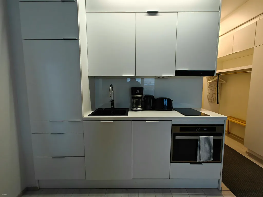 Cucina - Studio Apartment with Balcony in Oulu
