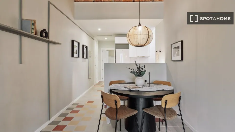 Söögituba - Amueblado Flat in La Dreta de l'Eixample