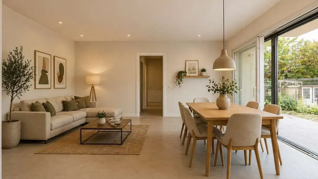 Dining Room - Luxury Apartment with Garden in Rovellasca