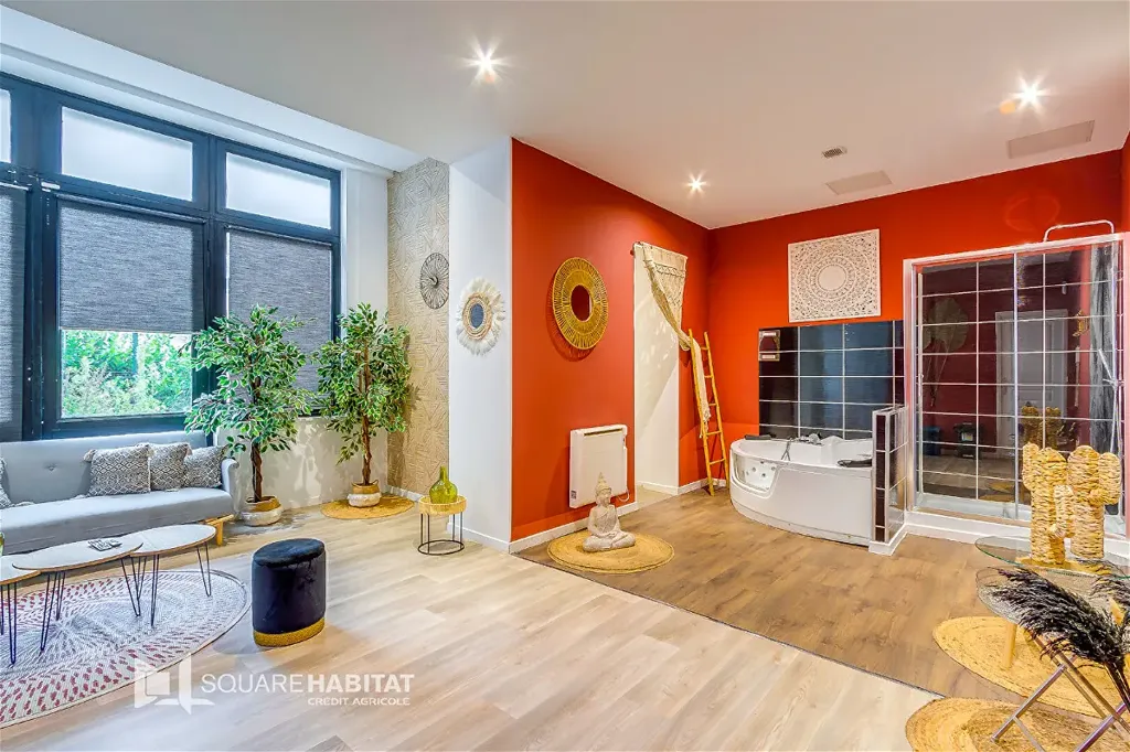 Soggiorno - Refurbished 15-Piece Building in Roubaix