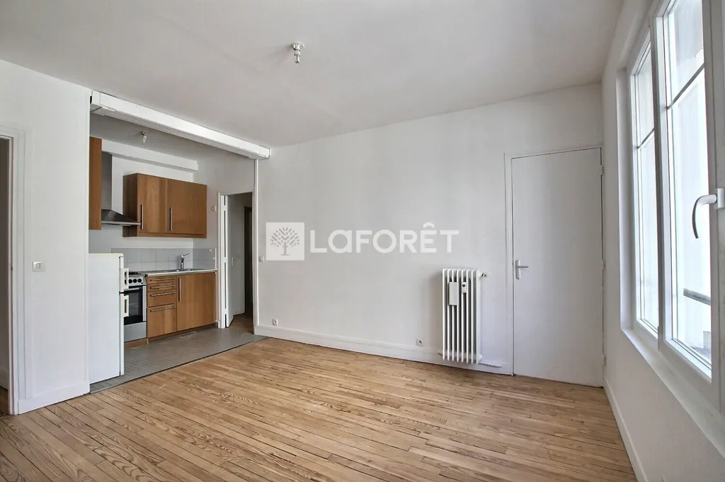 Séjour - Appartement Rénové avec Cave à Asnières-sur-Seine