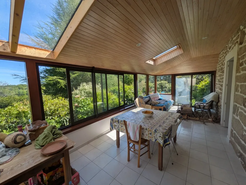 Terrass - Bourgeois House with Ample Garden in Bubry