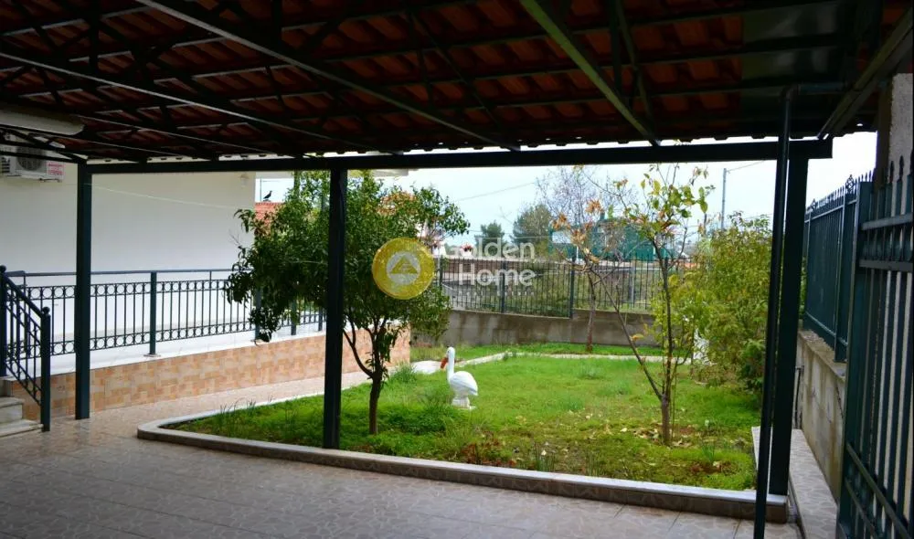 Terrasse - Detached Villa with Sea View in Oinofyta