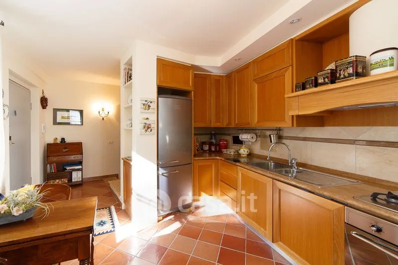 Cuisine - Terraced House with Pool in Cetona