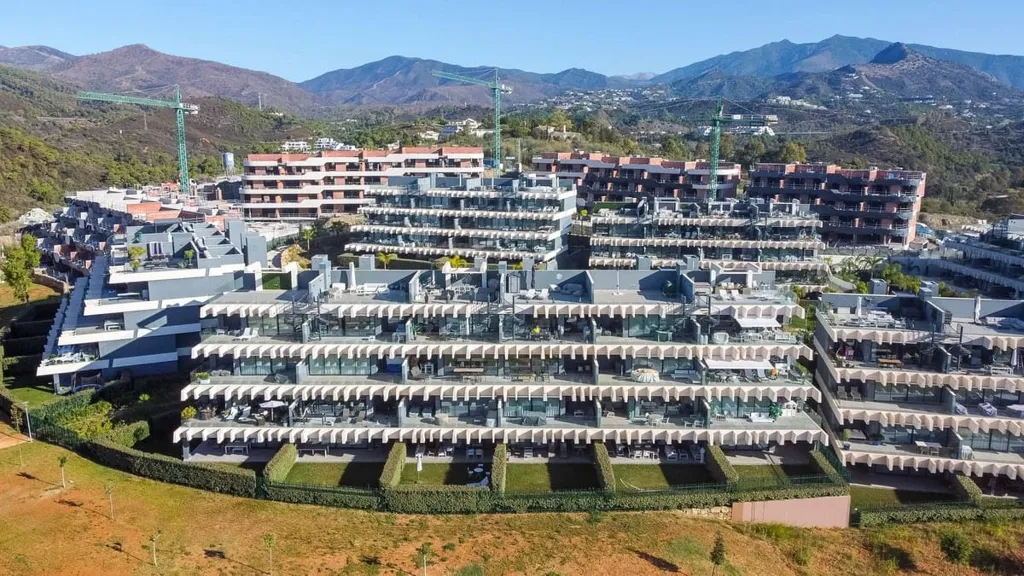 Õhuvaade - Apartment with Large Terrace in Estepona