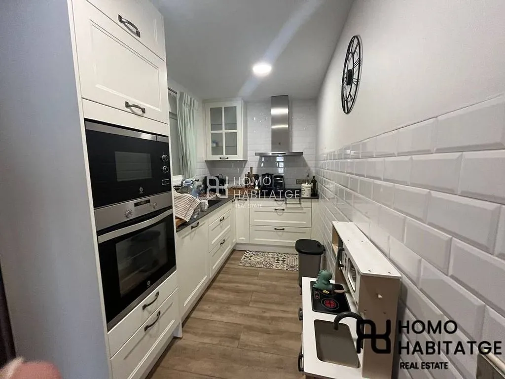 Köök - Modern Flat with Balcony in Egara, Terrassa